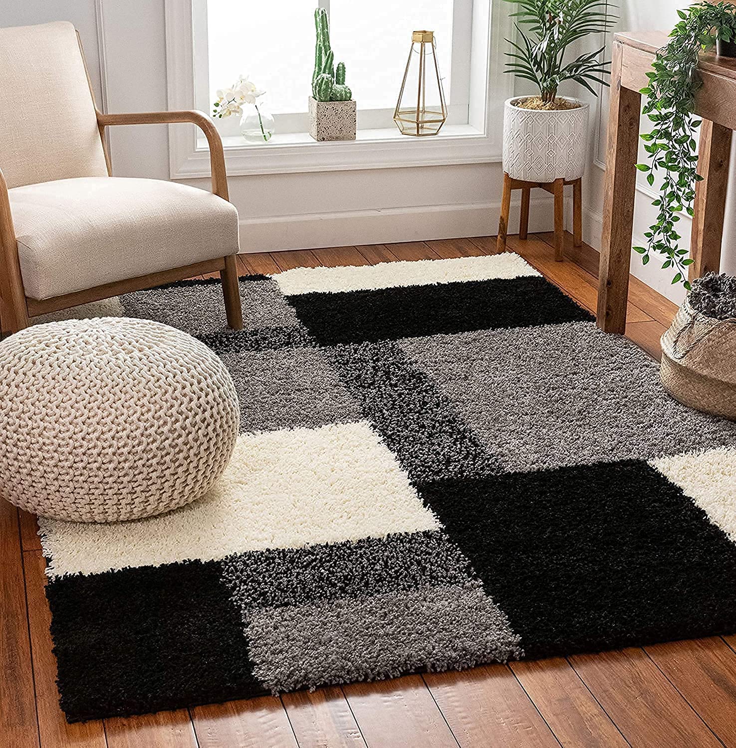 Carpet trends handmade shaggy multi colour carpet