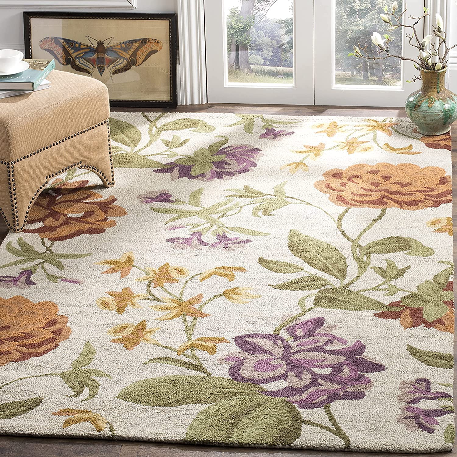 Carpets trends handmade floral carpets